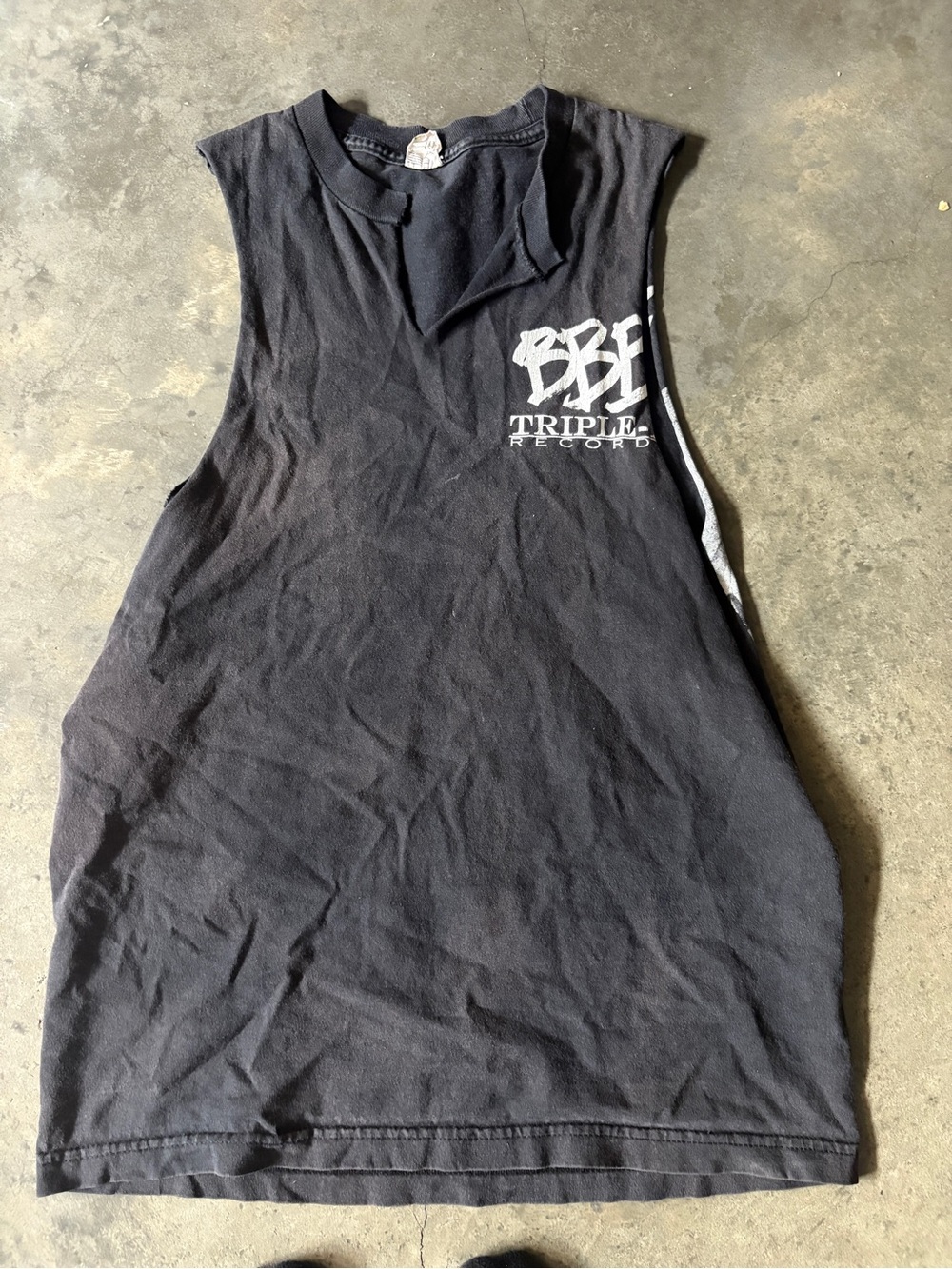 Triple BBB Record Graphic BAND T